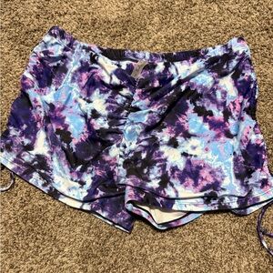 Purple and Blue Athletic Swim Shorts